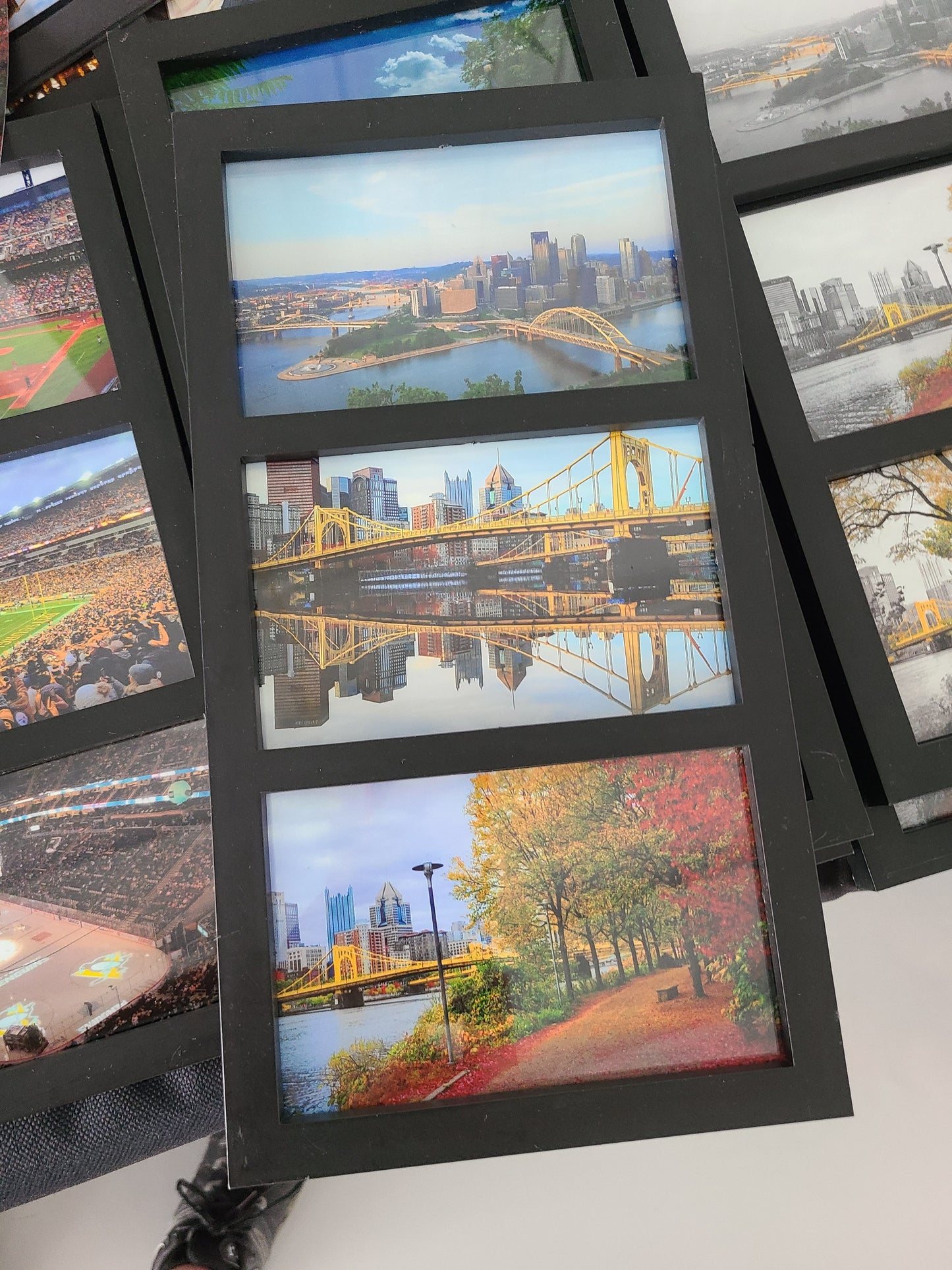 Pittsburgh Views (3) 4x6 Frame