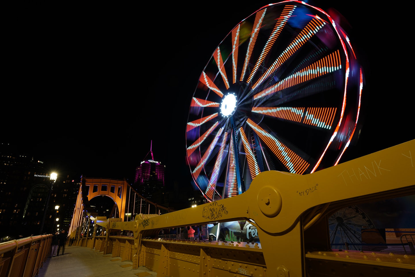 Ferris Wheel in Downtown Pittsburgh 03