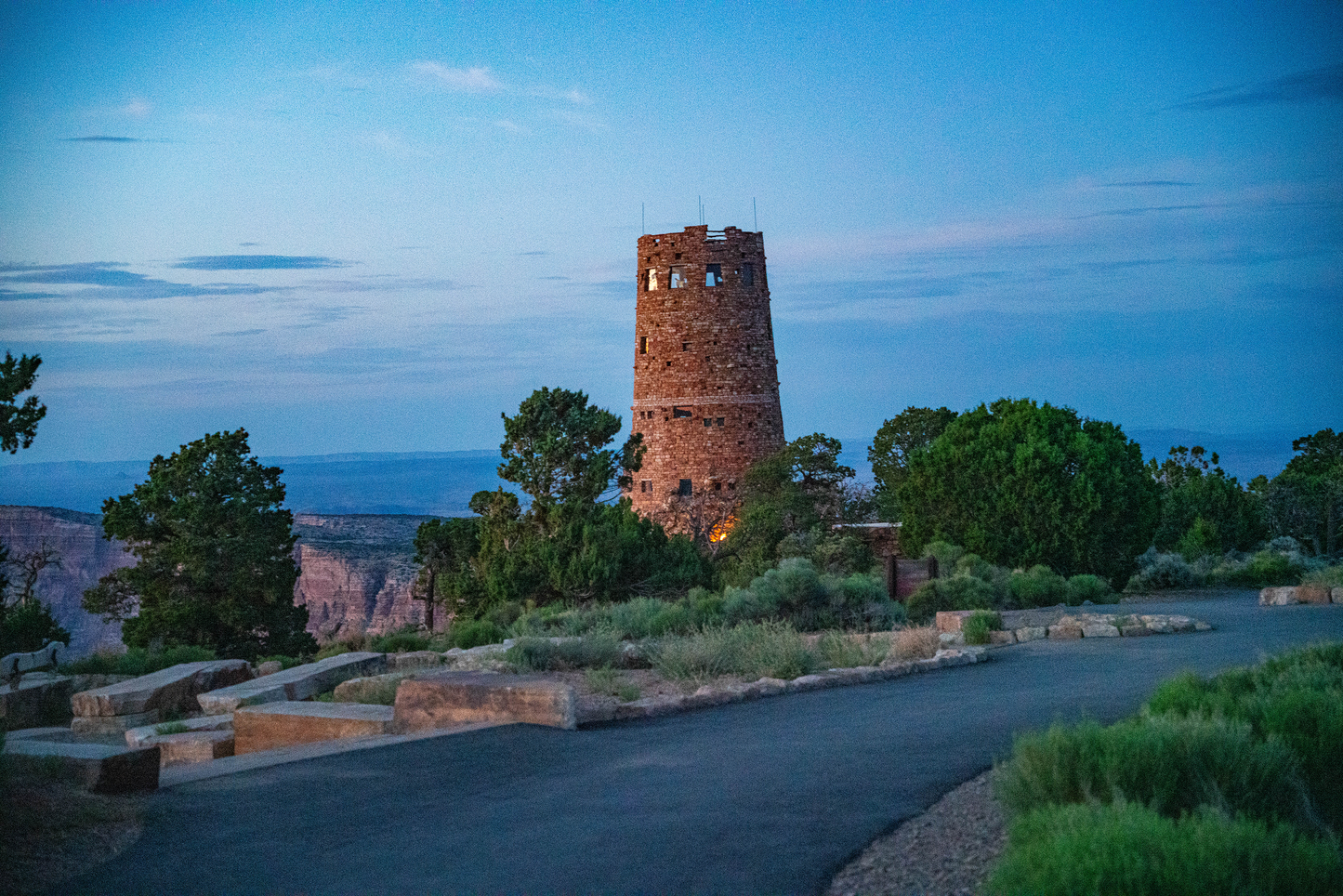 Evening Watchtower View
