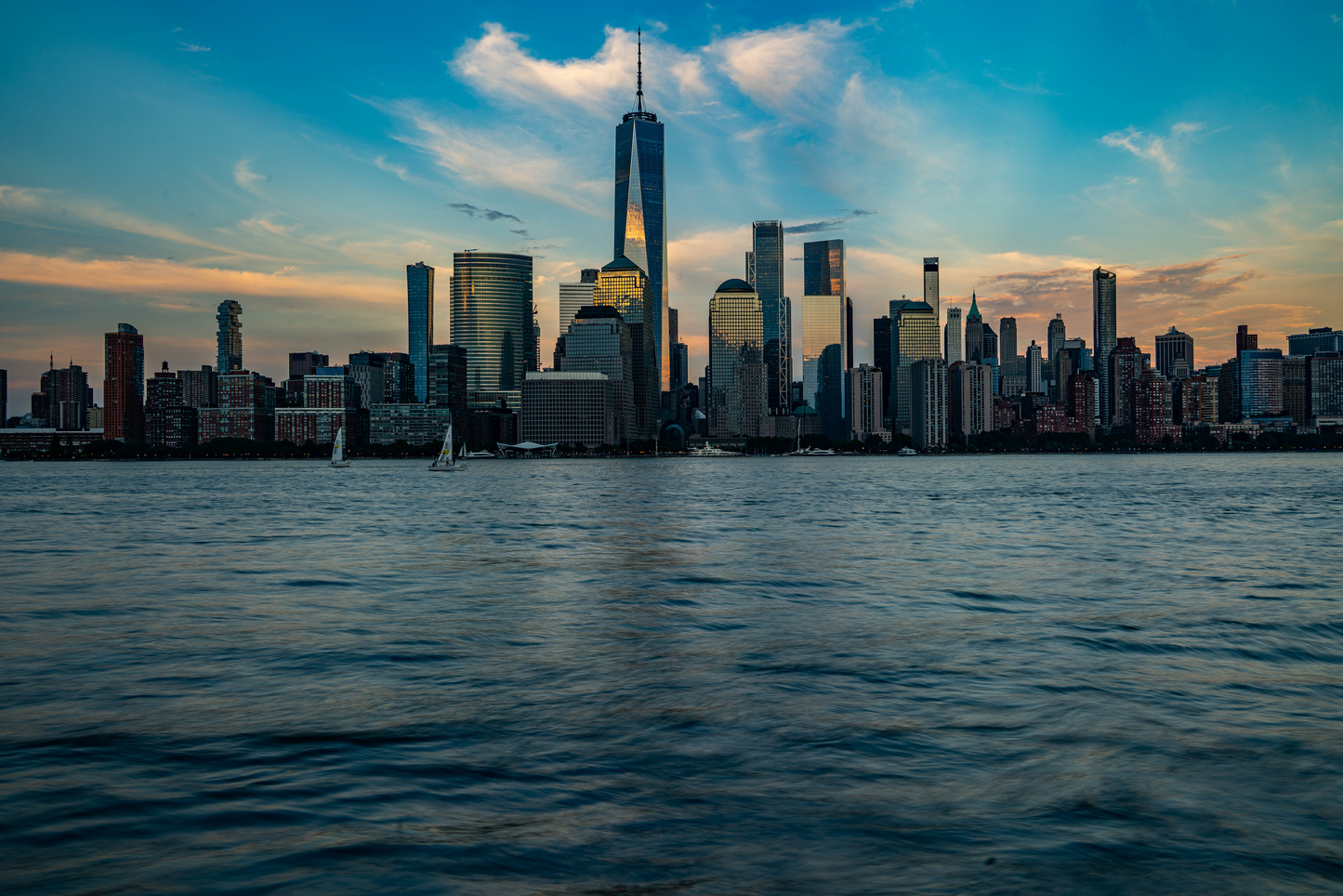 Golden Majesty Over Manhattan