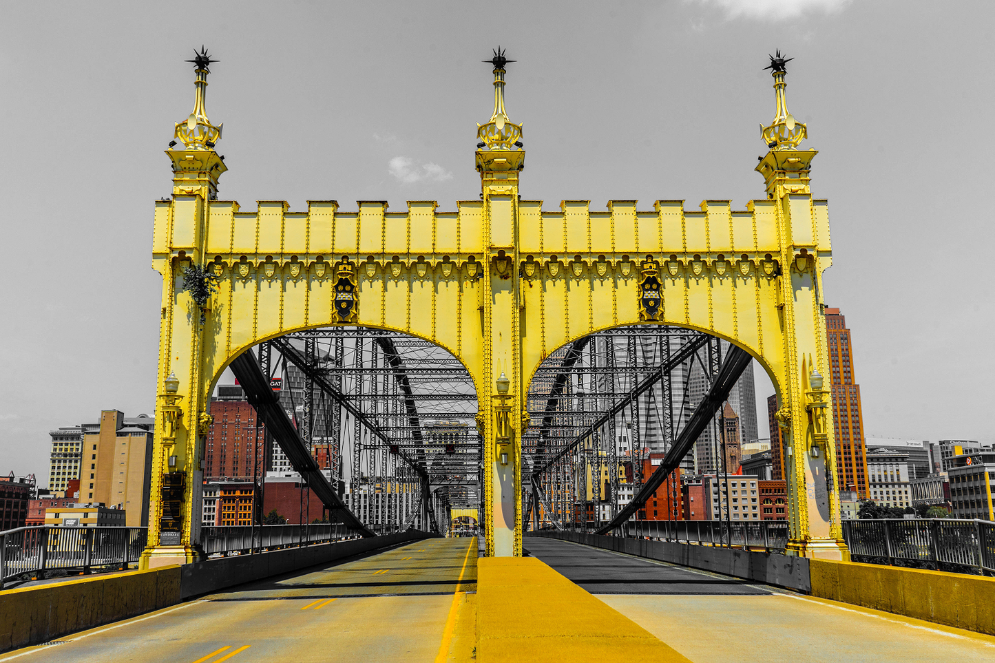 Timeless Strength — The Smithfield Bridge in Black & White