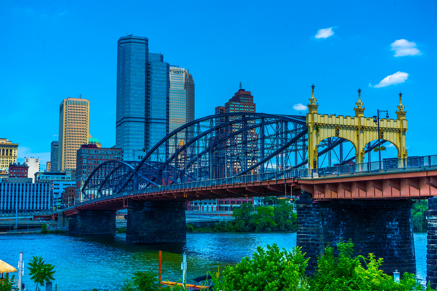 Vibrant Views — Smithfield Bridge in Full Color