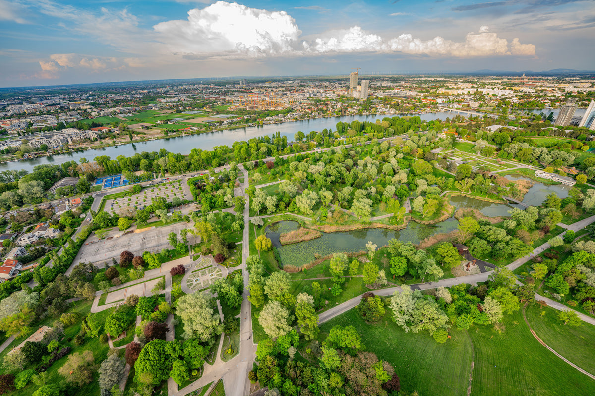 Vienna, Austria — Aerial View