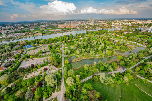 Vienna, Austria — Aerial View