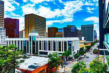 Colorful California Neighborhood