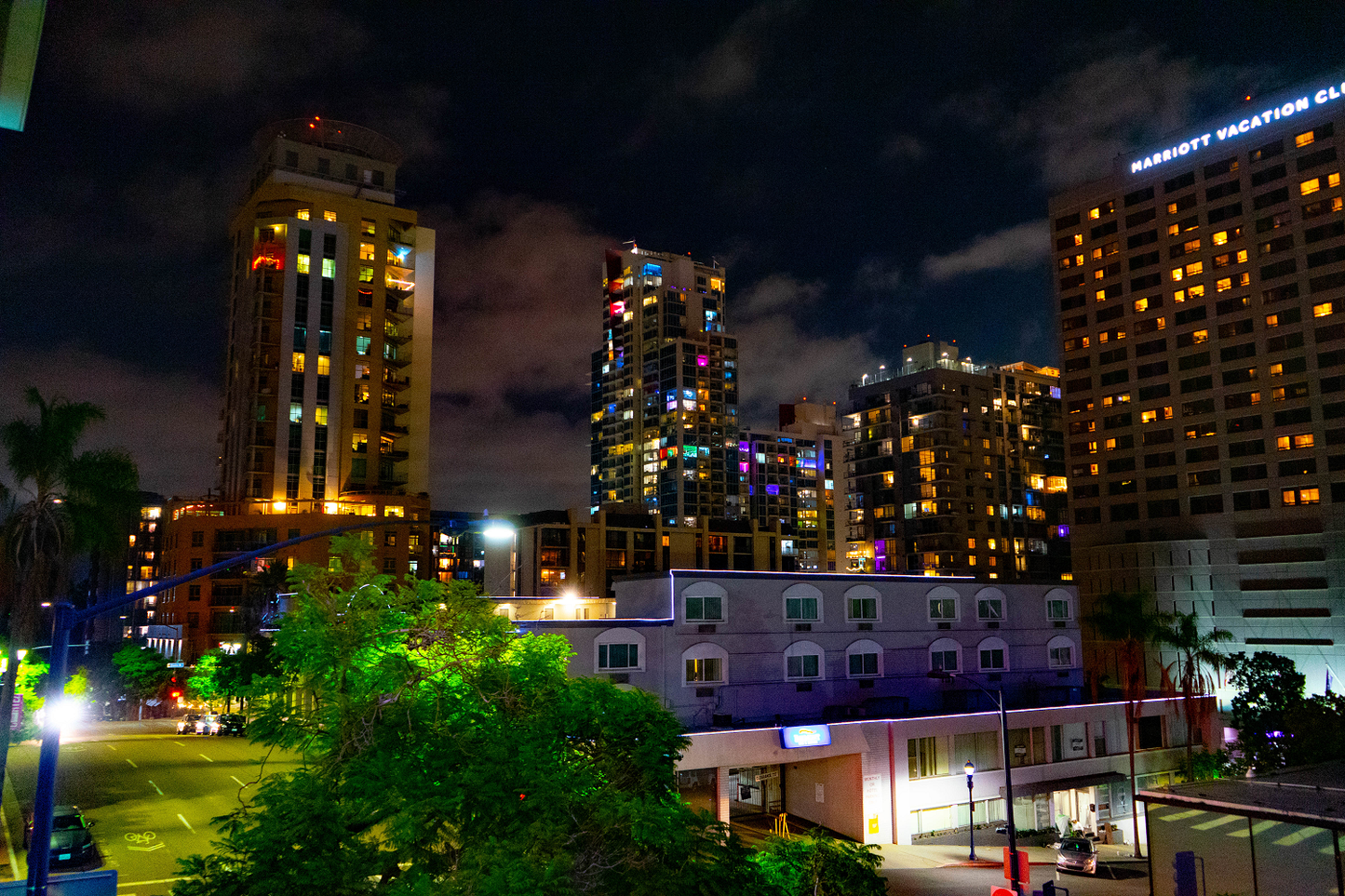 California Nights – Glowing Skyline View -2