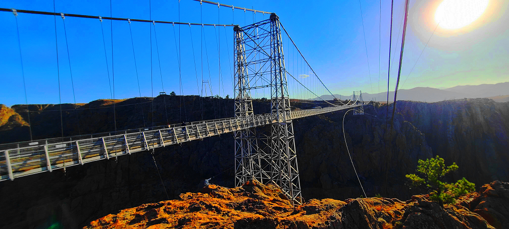 Colorado Sunlit Bridge