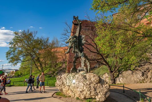 Wawel Dragon Statue – Kraków, Poland