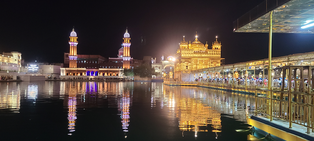 Golden Temple, Amritsar – Moonlit Majesty