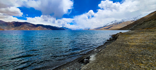 The Edge of Pangong Lake